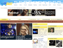 Tablet Screenshot of gejowo.pl
